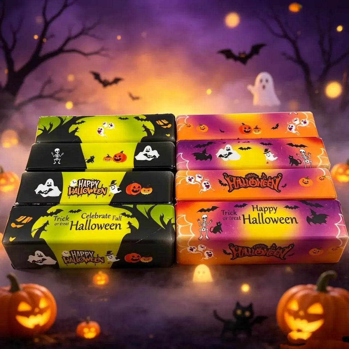 Spooky Butter Stick Squishy 🧈🧙‍♀️ – Halloween Slow Rise Stress Toy