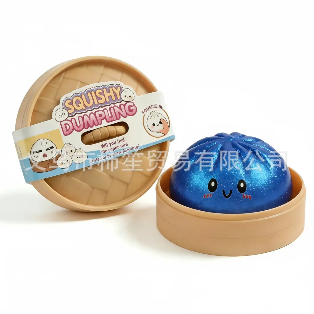Halloween Squishy Mystery Pack 👻🦈🥟 – Ghost, Shark & Dumpling Surprise