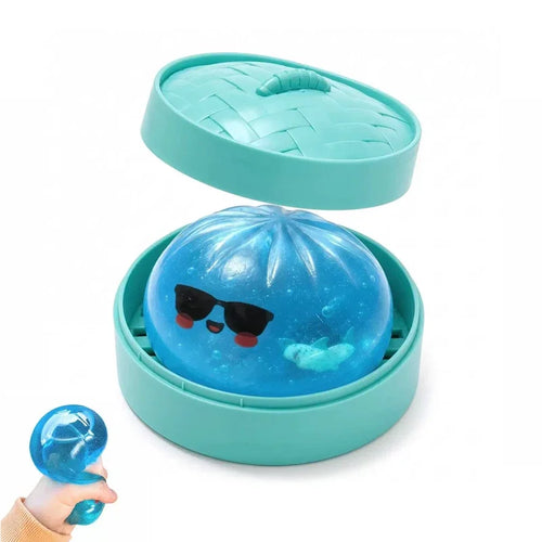 Halloween Squishy Mystery Pack 👻🦈🥟 – Ghost, Shark & Dumpling Surprise
