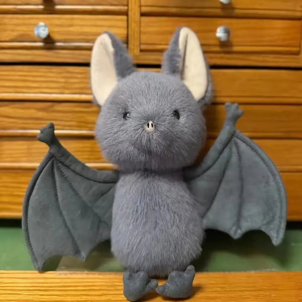 Spooky Bat Plushie 🦇👻 – Soft Kawaii Halloween Stuffed Bat