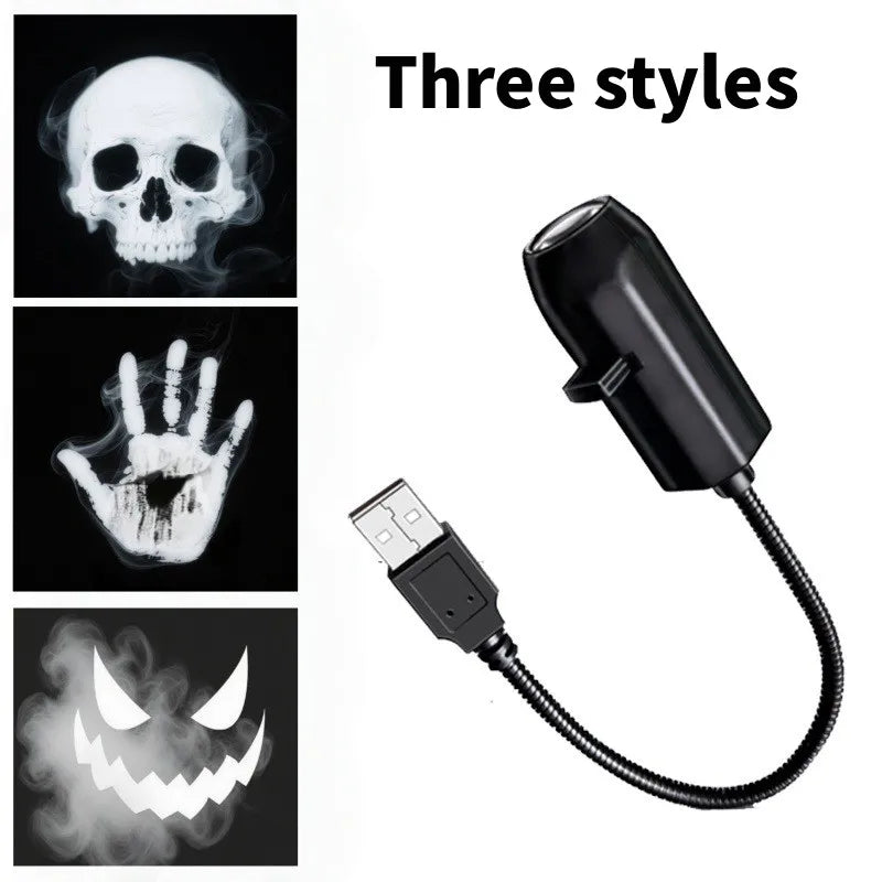 Halloween Projector Night Light 👻🌙 – Spooky Wall Projector