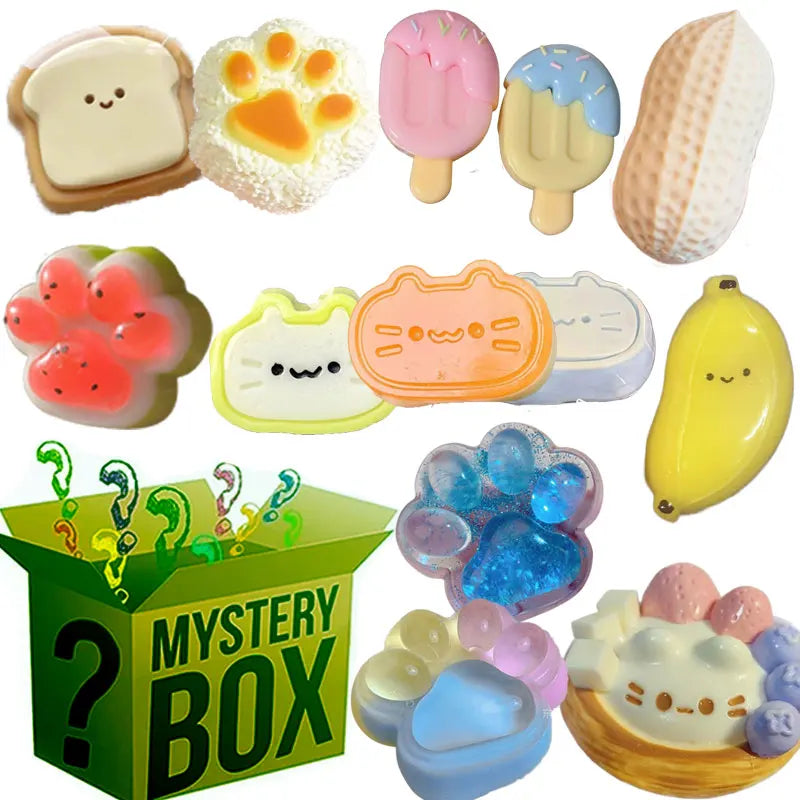 Mystery Squishy Toy 🎁❓ – Surprise Slow Rise Kawaii Squeeze