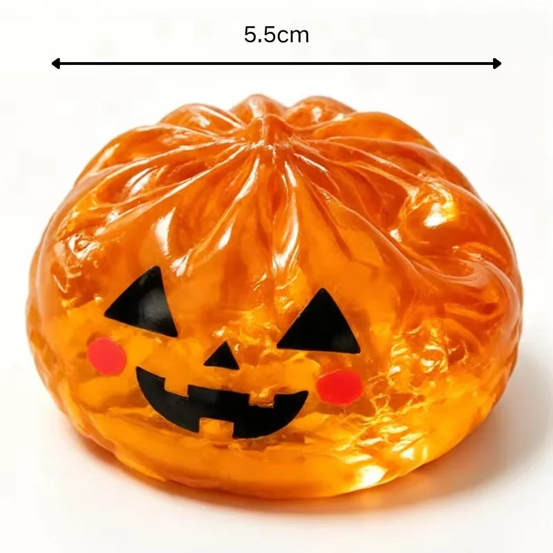 Halloween Dumpling 🥟🎃 – Spooky Squishy Jelly Squeeze Toy