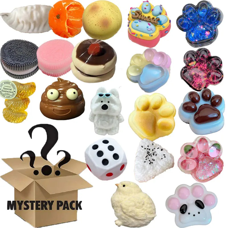 Mystery Squishy Toy 🎁❓ – Surprise Slow Rise Kawaii Squeeze