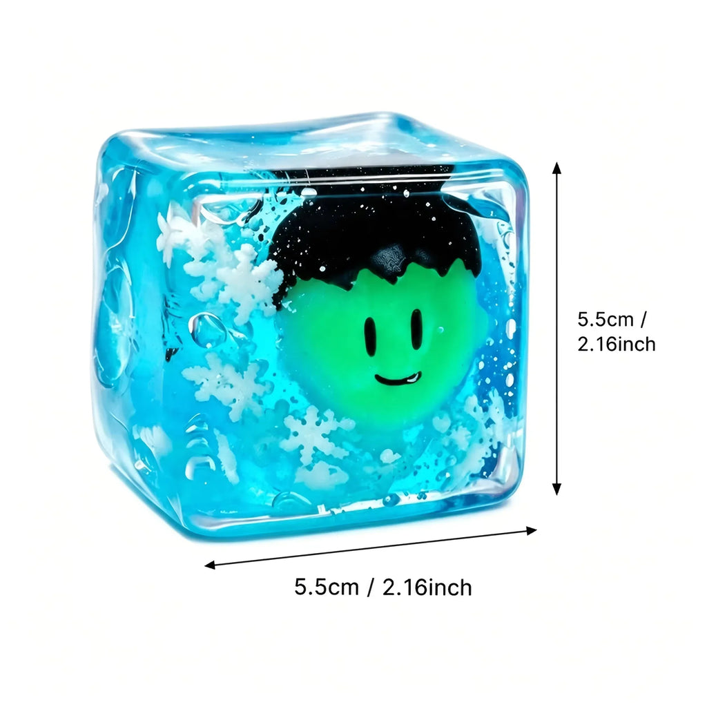 Luminous Halloween Squishy Cubes