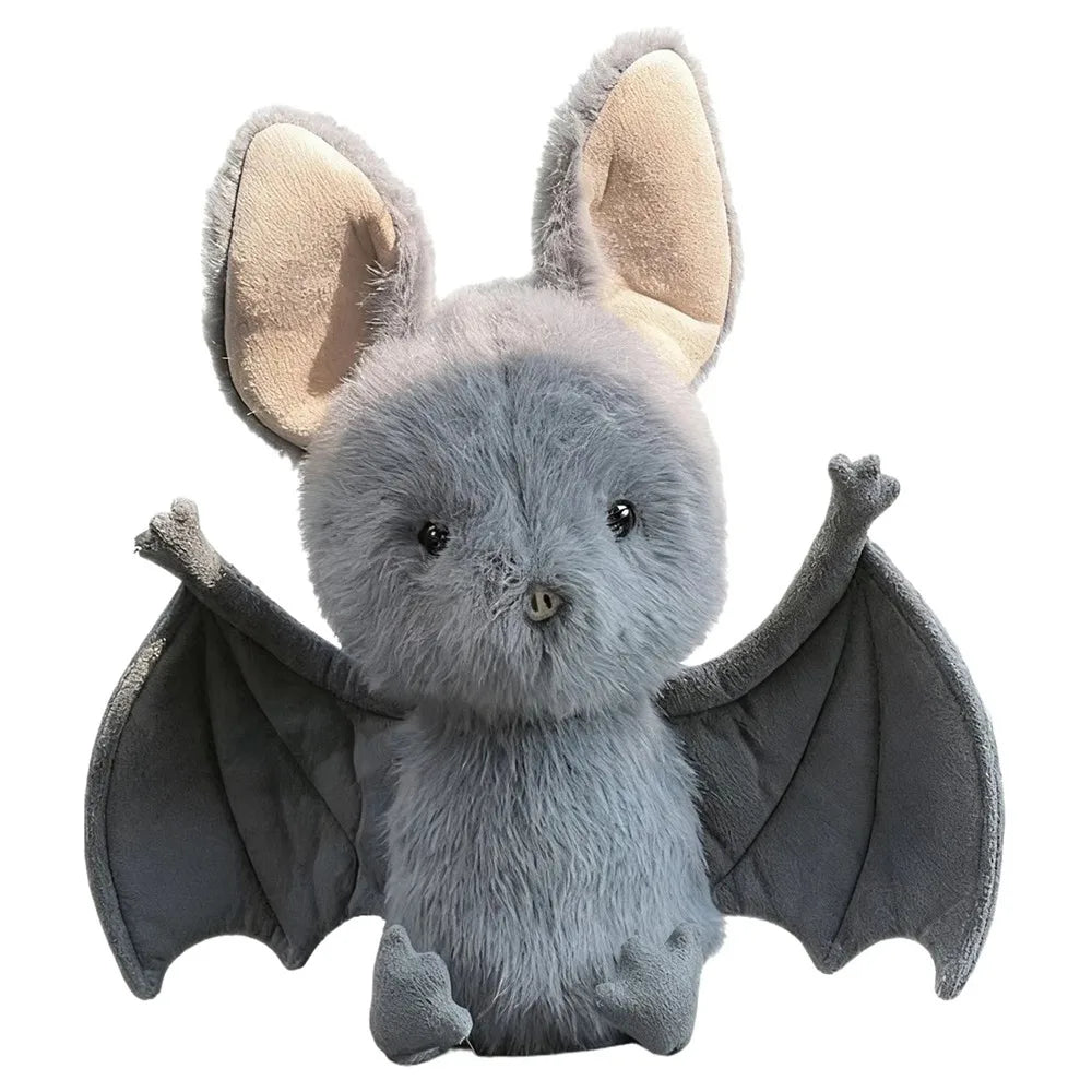 Spooky Bat Plushie 🦇👻 – Soft Kawaii Halloween Stuffed Bat