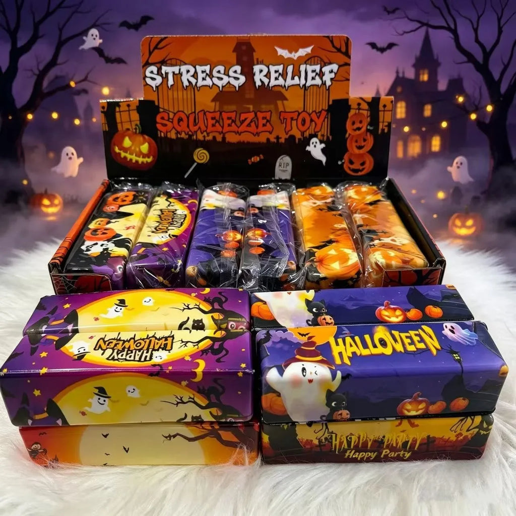 Spooky Butter Stick Squishy 🧈🧙‍♀️ – Halloween Slow Rise Stress Toy