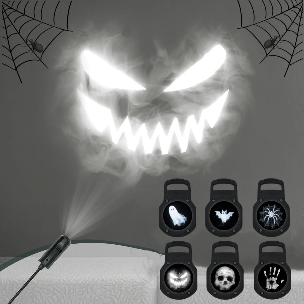 Halloween Projector Night Light 👻🌙 – Spooky Wall Projector