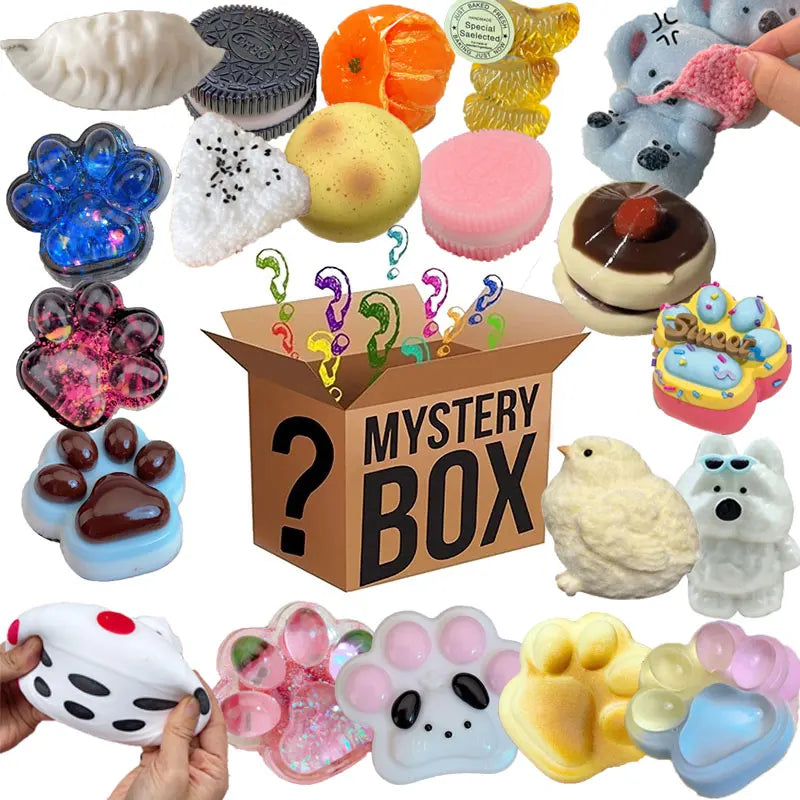 Mystery Squishy Toy 🎁❓ – Surprise Slow Rise Kawaii Squeeze