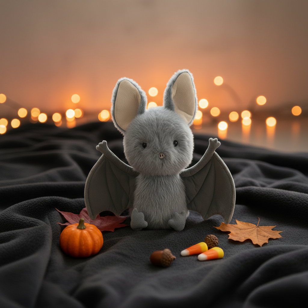 Spooky Bat Plushie Hero